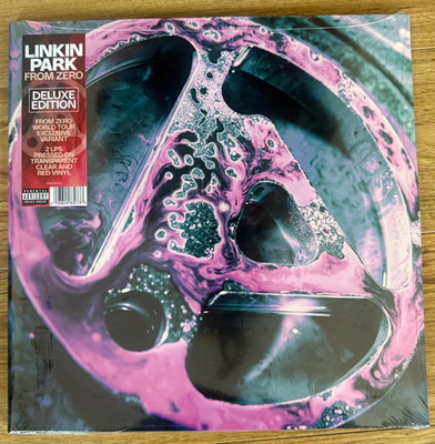 Linkin Park From Zero Deluxe Edition Transparent And Red TOUR EXCLUSIVE Vinyl