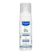 Mustela Shampooing Mousse Nourrisson Foam Shampoo For Newborn, 5.07 fl oz E737 