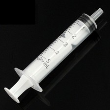 5x 5mL Plastic Luer Slip Tip Syringe Liquid Measuring Tube Feeder Sterile 5cc