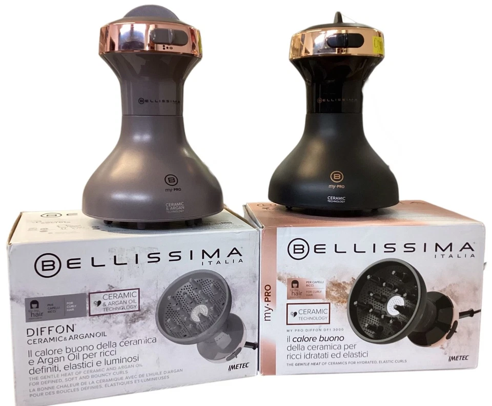 BELLISSIMA My Pro Diffon Ceramic DF1 3000, Heißluftdiffusor Für Lockiges Haar