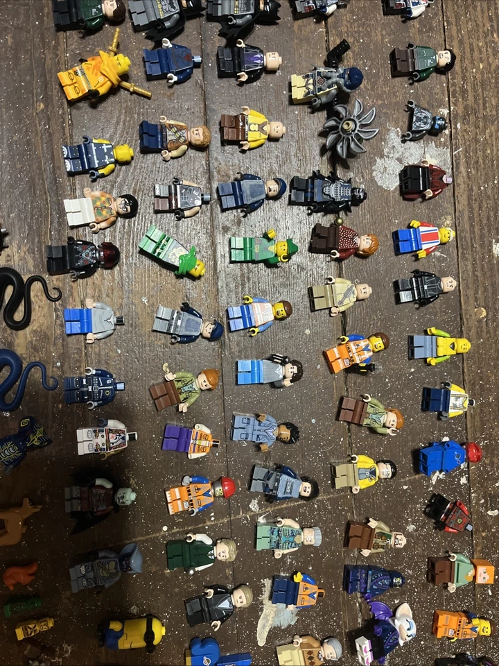 Large Lego Minifigure Lot - 100+ - Super Heroes - Lego Movie - Ninjago - & More - Image 3 of 4