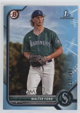 2022 Bowman Draft Sky Blue 217/499 Walter Ford #BD-187 09w2