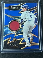 2025 Panini Select HYE-SEONG KIM Sparks Color Match  #SP-HK /49