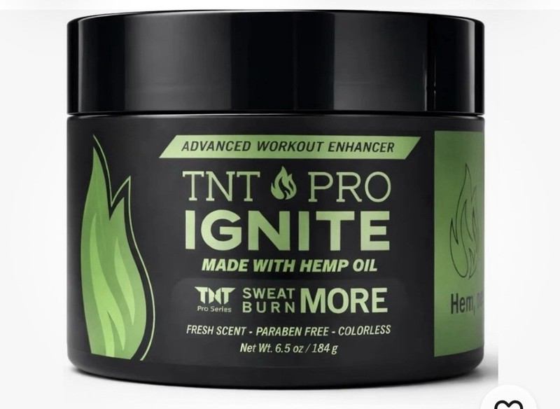 TNT Pro Ignite Sweat Cream – Pre-Workout Hot Gel for Firming & Tightening