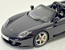 Rare * Porsche Carrera GT * Autoart Millennium * 1/18 * Black on Black * New