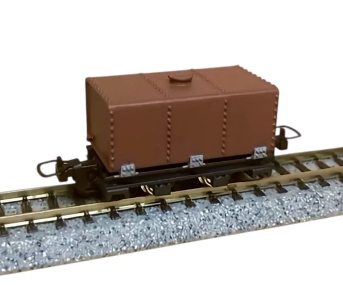 HOn30/HOe Scale Narrow Gauge Water Tank Car RTR Model Freight Wagon H0e 009 - Image 4 of 4