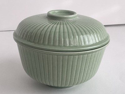 MCM Rorstrand Lidded Kolorita Bowl By Hertha Bengston