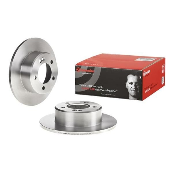 2X Brembo Bremsscheiben 305Mm Voll Hinten Passend FÜR Nissan Interstar NV400-image