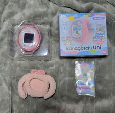 Bandai Tamagotchi Uni Angel Festival Pink Handheld Game Japan Version