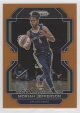 2022 Panini Prizm WNBA Orange Prizm 48/49 Moriah Jefferson #2 00zd
