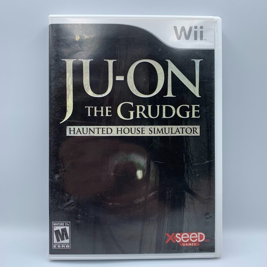 Ju-On The Grudge Haunted House Simulator Nintendo Wii CIB TESTED