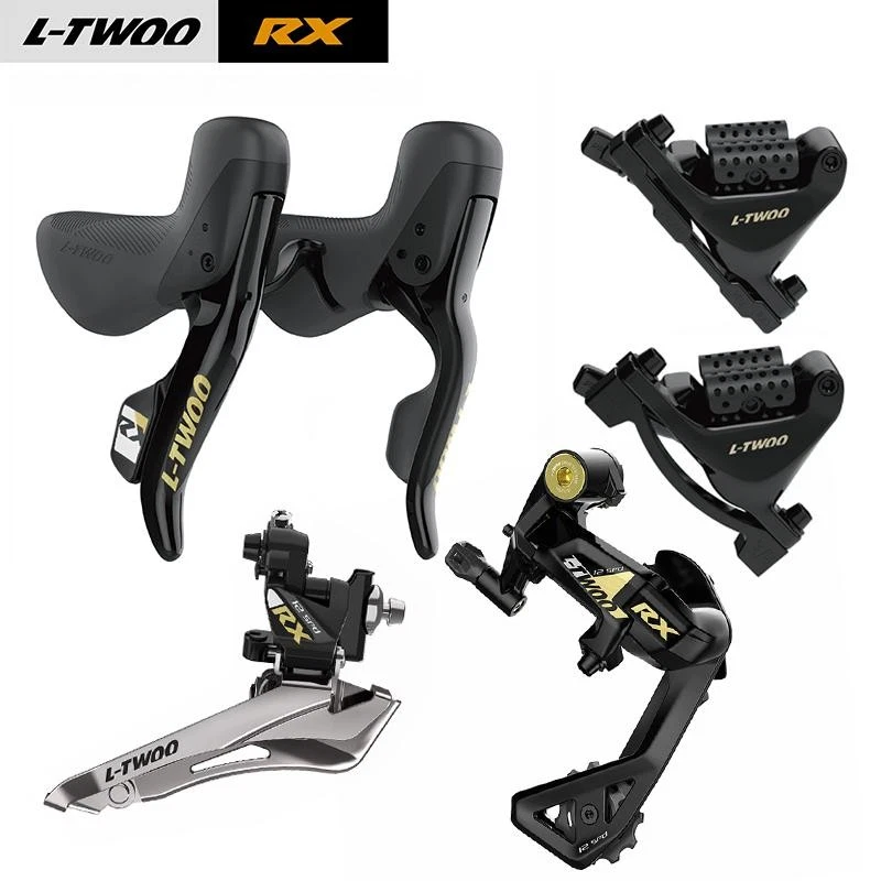 LTWOO RX 2x12 Speed Hydraulic Road Bike Groupset Shifters Derailleurs Components - Image 3 of 4