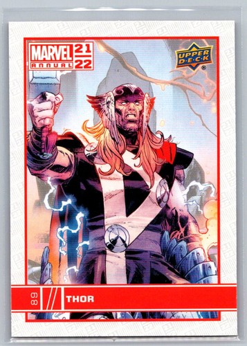 Thor [Purple Diamond] #89 Marvel 2021 Upper Deck Annual card