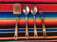 Cooking Utensil Set 4-Piece Kit Stainless Steel New 