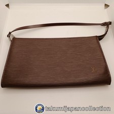 Louis Vuitton Pochette Accessoires M5294D Brown Epi Leather Shoulder Bag M-3102