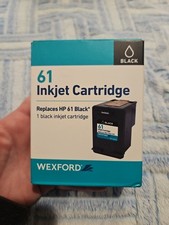 Wexford 61 Inkjet Cartridge - Replaces HP 61 Black Inkjet Cartridge NEW