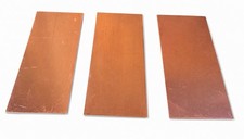 3 Pack COPPER SHEET PLATE NEW 4"X8" 110 ALLOY Pure 999 Blanks