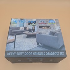 TICONN Heavy-Duty Front Door Handle Deadbolt Set Entry Door Lock Set