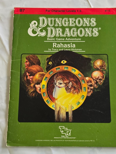 Lot of 5 Vintage 80's  D&D, Dungeons & Dragons adventures and modules - Picture 11 of 12