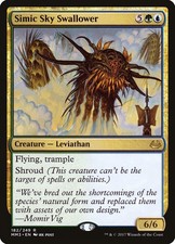 Simic Sky Swallower [Modern Masters 2017] Moderately Played Foil