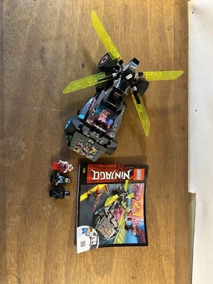 LEGO Ninjago 71710 Cyber Dragon Jet with 3 Minifigures + Manual