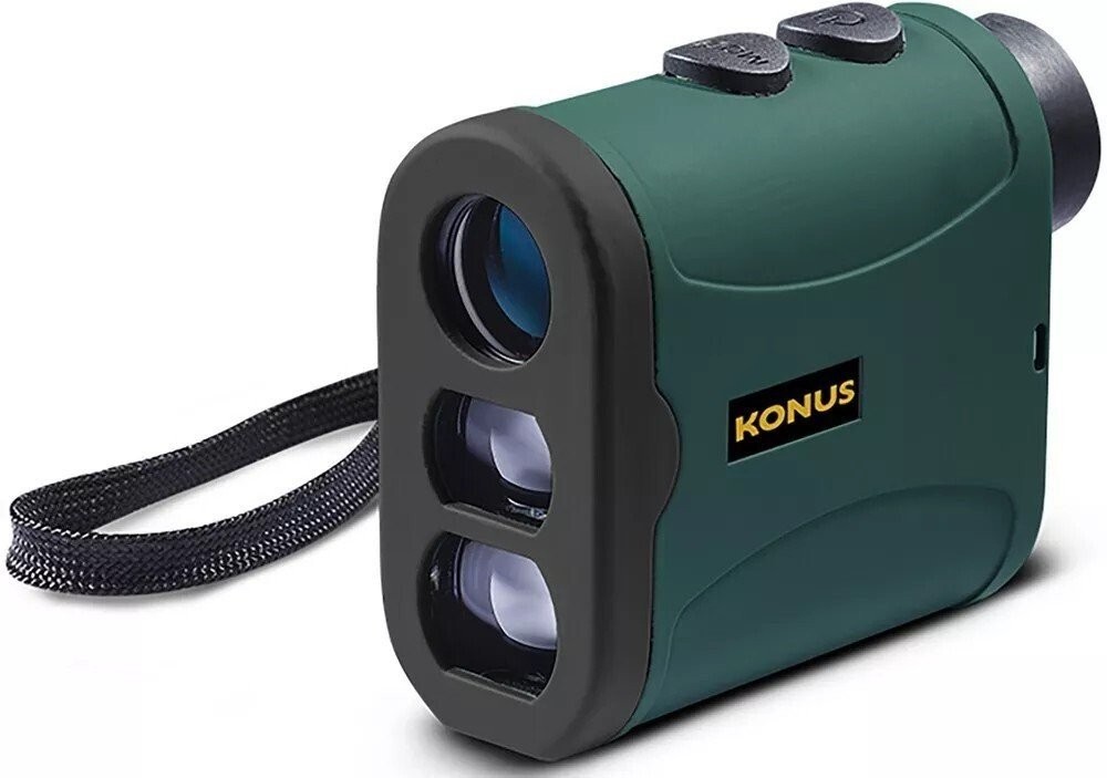 Konus 6x25mm 1200 Yards Laser Rangefinder Golf / Hunting Black - 7317