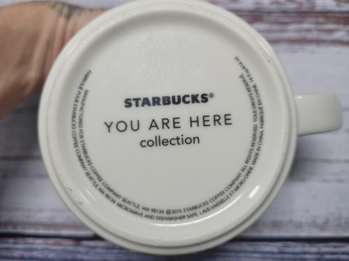 Starbucks You Are Here Mug Lot Of 10 Collection Coffee Mugs Cups 14oz - Imagen 3 de 3