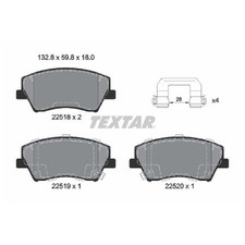Satz Bremsbeläge Bremsklötze vorne für Hyundai Elantra 6 AD Ioniq AE 24428713