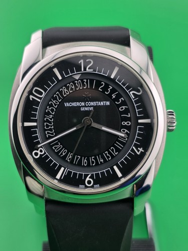 Vacheron Constantin Quai de l'Ile Date Auto 41mm Watch 4500S/000A-B196 B & P.