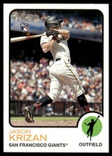 2022 Topps Heritage High Number Jason Krizan Rookie San Francisco Giants #513
