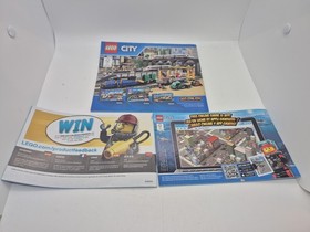 Lego City 60093 Deep Sea Helicopter Building Set Instruction Manuals Books 1 2 3