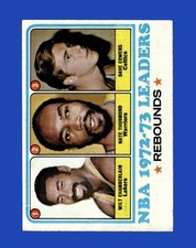 1973-74 Topps Set-Break #157 NBA Rebound Leaders VG-VGEX *GMCARDS*