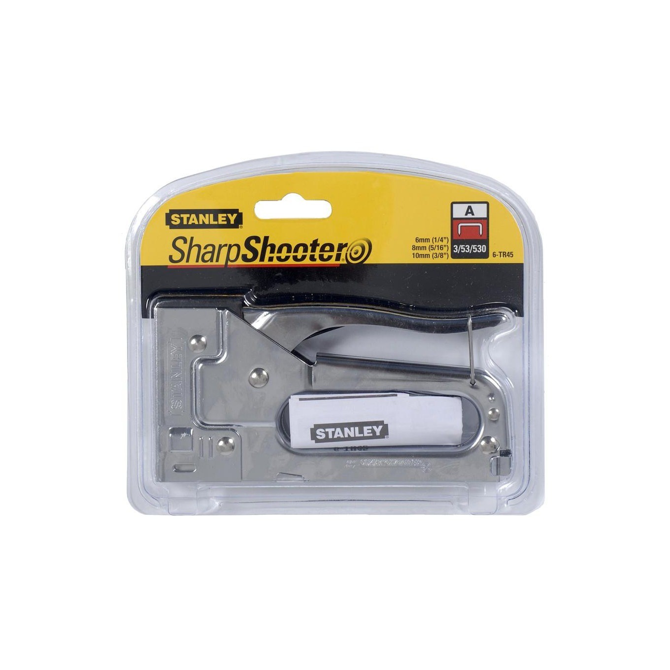 Stanley Tr45 6-Tr45 Graffettatrice A Mano Tipo Graffette Tipo A Lunghezza Graffette 6 - 14 Mm - Immagine 2