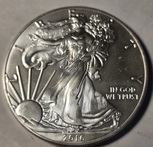 2016 Silver Eagle $1 Dollar 1oz Uncirculated .999 -MS-Brilliant Uncirculated-