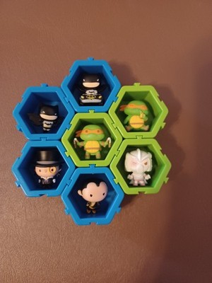 Wow Stuff Nano Pods Lot Of 7 TMNT Ninja Turtles DC Comics Batman