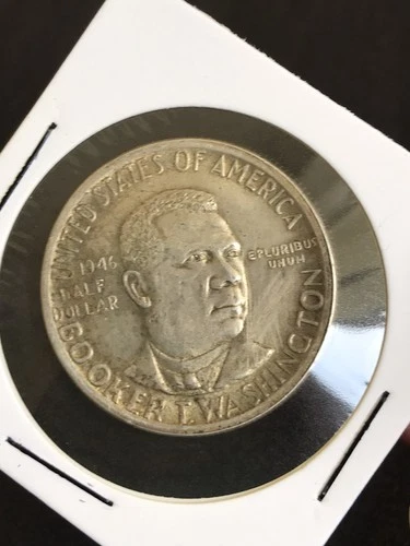 Photo of a 1946 Booker T. Washington Commemorative from an eBay listing that sold on Jul 21, 2026