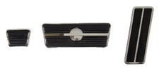 Automatic Trans Brake Gas Pedal E-brake Pad Set Disc Brakes
