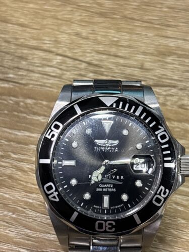 INVICTA 5017 Pro Diver Collection Stainless Steel Silver Tone Men's Watch $465 - Picture 2 of 8
