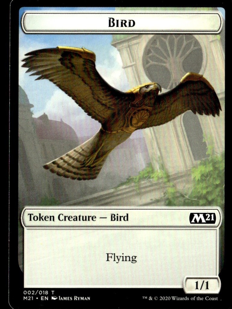 2020 Core Set 2021 Tokens Bird Token/Common #2