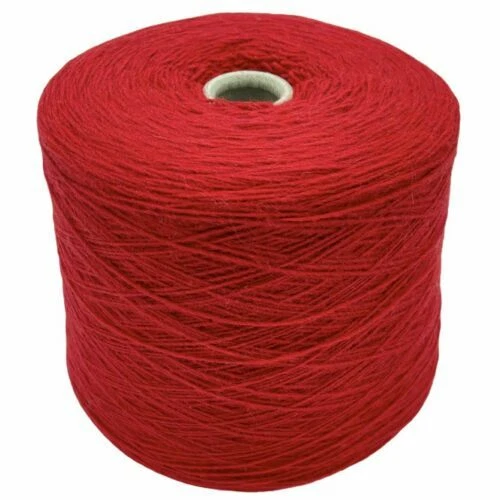 Rote Handarbeits-Garne Merino
