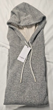 Men's Textured Fleece Hoodie Sweatshirt - Goodfellow  Co Gray - XL 28 MSRP