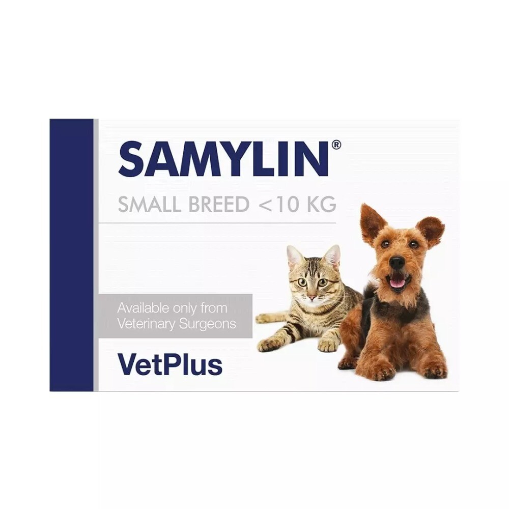 Samylin Tablets Liver Supplements Support for Cats & Small Breed Dogs