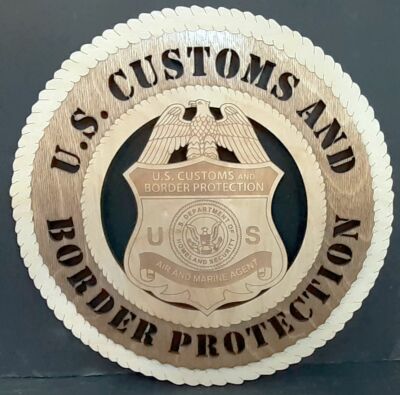 US CUSTOMS AND BORDER PROTECTION - AIR AND MARINE PLAQUE