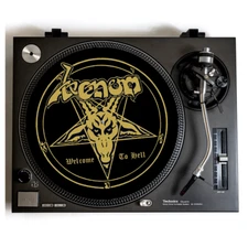 VENOM Turntable Slipmat for Vinyl Records 12" DJ Slip Mat death black metal