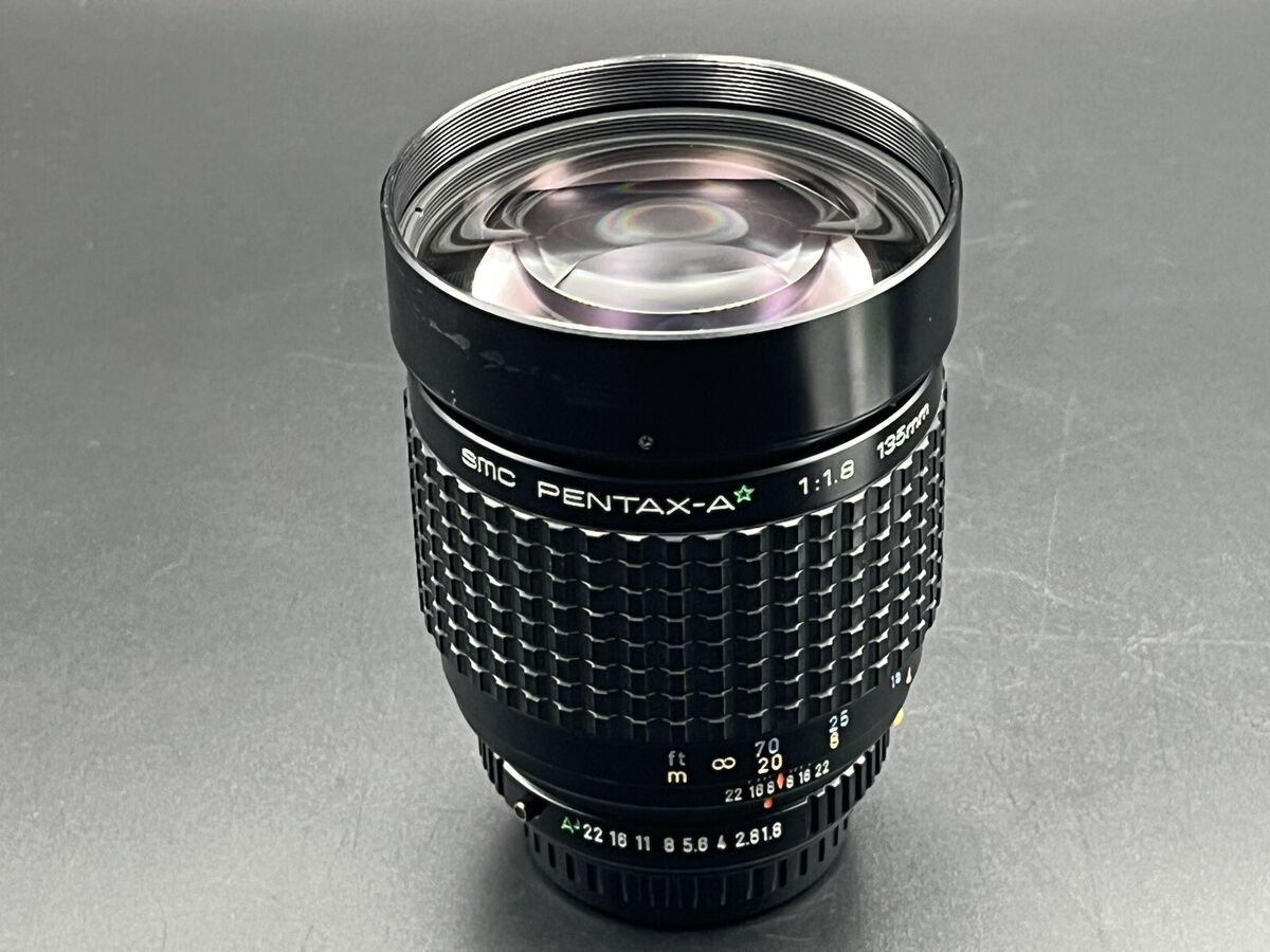 SMC PENTAX A* 135mm f/1.8 Lens Green Star K Mount Free SMC PENTAX A* 135mm f/1.8 Lens Green Star K Mount Free