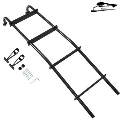 Ladder Rack For Ford E-Series Chevy GMC Vans Universal Hook Over Ladder Black
