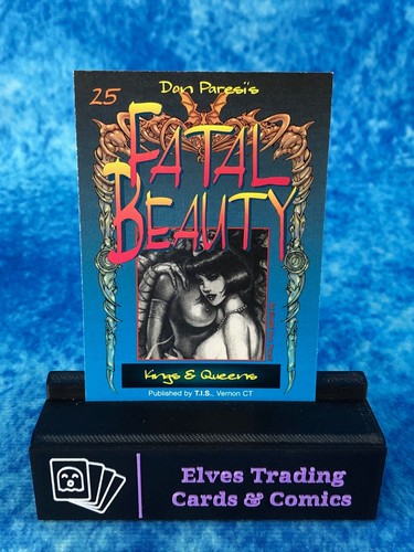 Don Paresi's Fatal Beauty SINGLE Non-Sport Trading card Illustration Studio 1997 - Picture 54 of 182