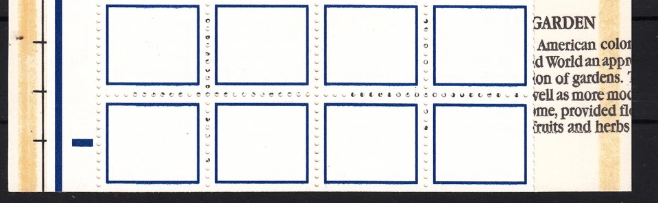 Probedruck Test Stamp Booklet Specimen TDB 44 Daffodil Nr. 2 - Bild 2 von 4