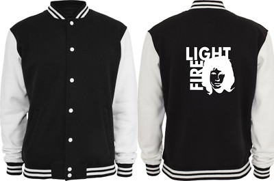 Collegejacke - The Doors Light my Fire Jim Mor ( Sprüche / Lustig / Fun / Spaß )