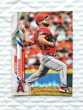 2020 Topps SERIES 1 - Patrick Sandoval - ROOKIE CARD # 205 - NRMNT/MINT. rookie card picture